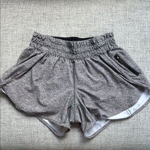 lululemon athletica Heathered Gray Athletic Shorts